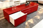 Adjustable wooden centre table 2