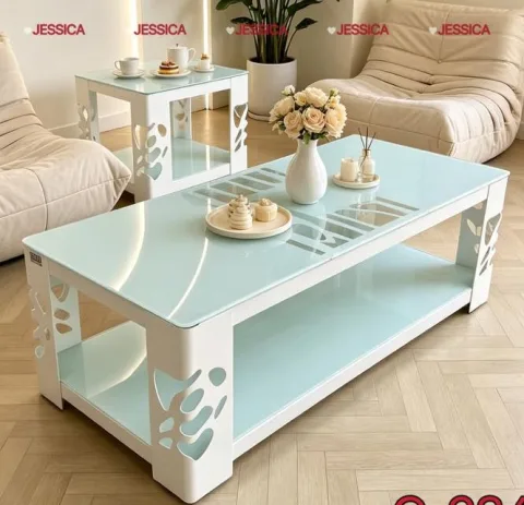 LUXURY 2-1 CENTER AND COFFEE TABLE